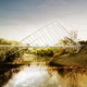 Illustration for article titled This Hooped Bridge is High-Tension Math